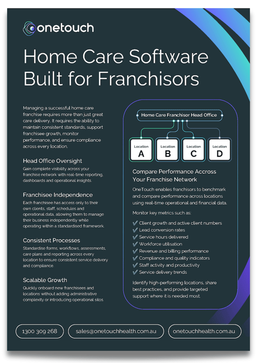 Franchise flyer image white bg